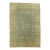Antique Zabihi Collection Persian Tabriz Blue Soft Brown Rug - 7'3" x 9'10" For Sale