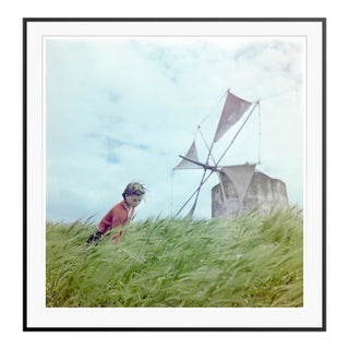 Toni Frissell 'A Windmill in Portugal'' Archival Pigment Print Framed in Black For Sale