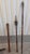 Brown 18th-Century European Antique Spinning Wheel — Complete With Distaff, Bobbins & Drive Wheel, Walnut For Sale - Image 8 of 15