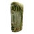 1920s Guatemalan Jadeite Jade Mayan Warrior 11.5" Carving With Two Faces and Headdress For Sale