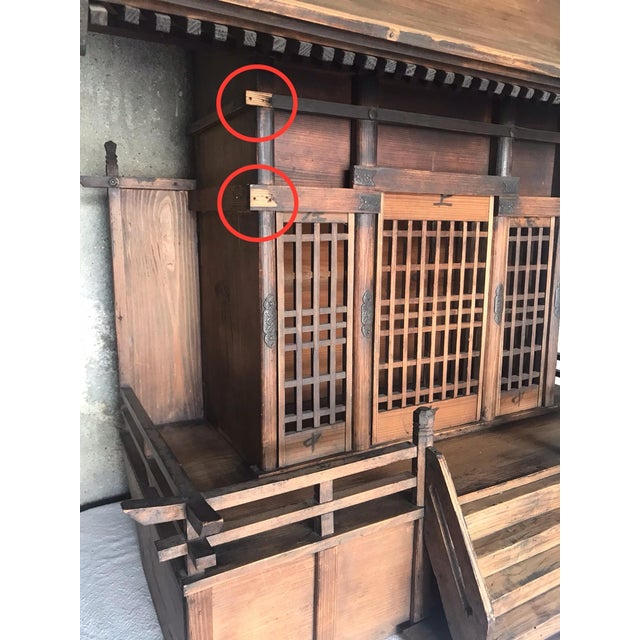 Vintage Showa Era Japanese Kamidana Shinto Shrine For Sale - Image 16 of 18