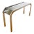 Beautiful Postmodern Chrome and Smoke Mirror Console in Style of Leon Rosen for Pace For Sale