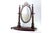 Marble Dressing Table Mirror with Silver Applications, in Very Good conditions. Designed 1890 to 1919 This piece has an...