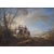 Joseph Parrocel (Brignoles 1646 - Paris 1704) Three knights Oil on canvas Canvas dimensions 73.5 x 54 with frame 78.6 x...