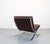 Barcelona Chair in Brown Leather by Ludwig Mies Van Der Rohe for Knoll International For Sale - Image 6 of 14
