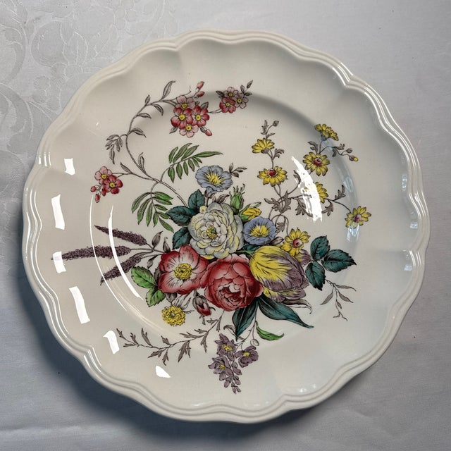 Early 20th Century Early 20th Century Copeland Spode “Gainsborough” Dinner Plate. 6 Available For Sale - Image 5 of 9