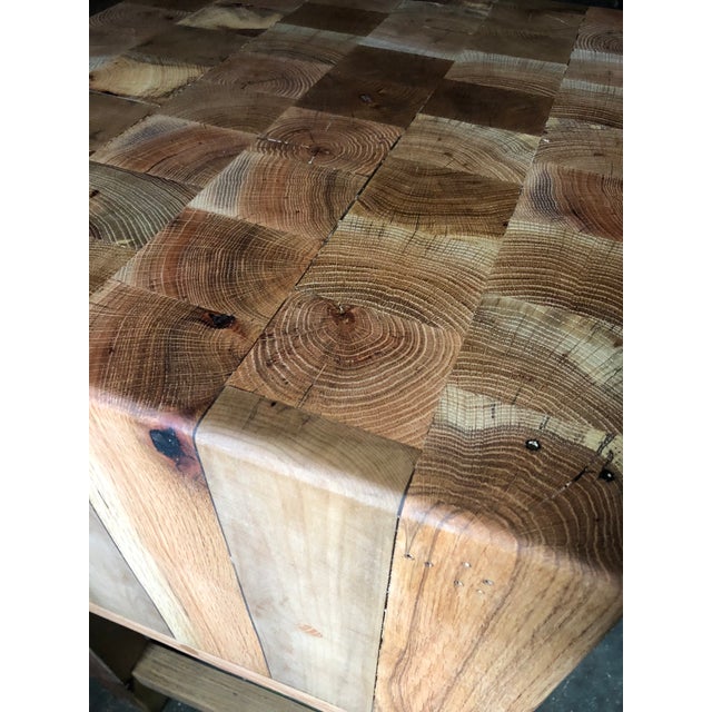 Rustic Oak Butcher Block** Chairish