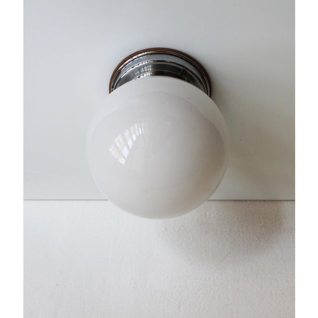 1940s Modernist Ceiling or Wall Lights, 1930s, Set of 2 For Sale - Image 5 of 15