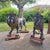 Large Bronze Sculptures of Lions, 1870, Set of 2, in Flawless conditions. Designed before 1890
