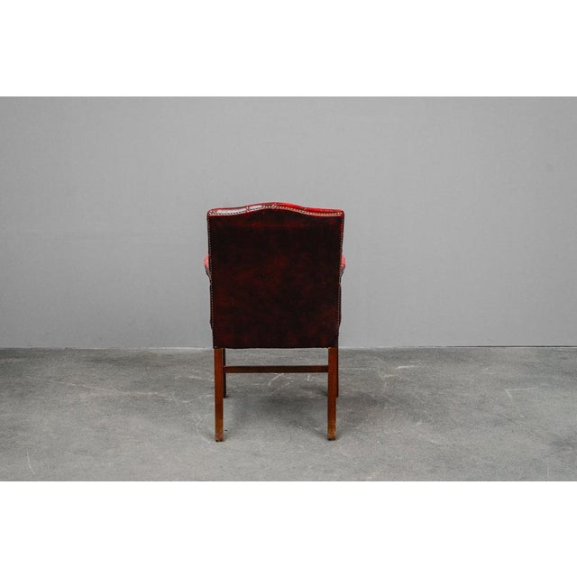 English Style Armchair in Beech For Sale - Image 4 of 18