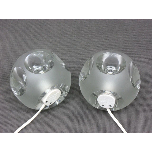 Glass Table Lamps from Peill & Putzler, 1970s, Set of 2 For Sale - Image 8 of 13