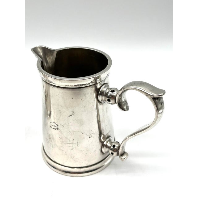 Art Deco Silver Aux Trois Faisans Bowl and Pitchers from Lafond, Paris, France, 1920s, Set of 3 For Sale - Image 12 of 18