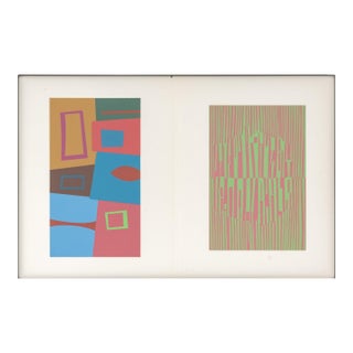 Josef Albers "The Interaction of Color Plate Xiii-3", 1973 For Sale
