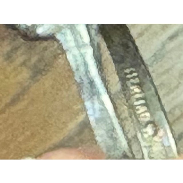 1960s Brutalist Sterling Silver Ring For Sale - Image 5 of 5