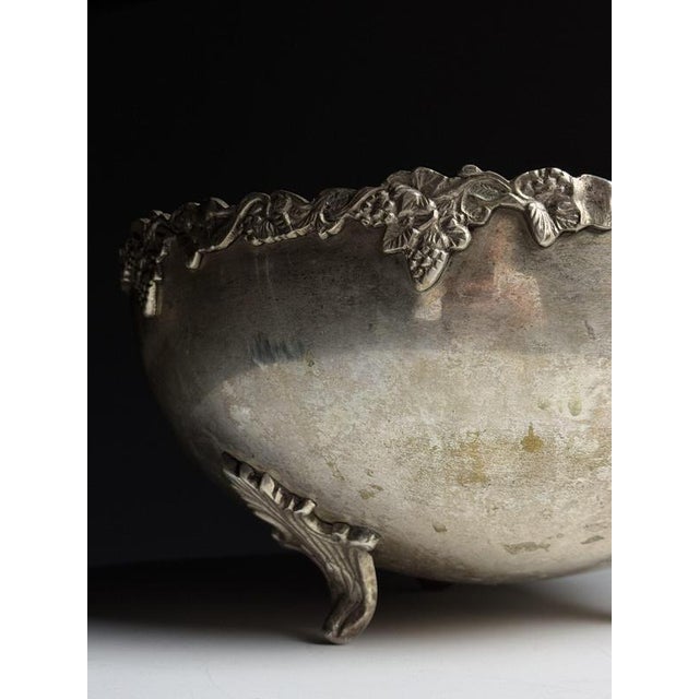 Vintage Champagne Wine Cooler Bowl For Sale - Image 7 of 16