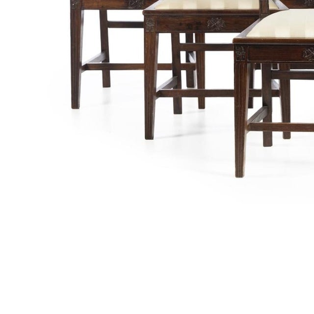 19th Century D. Maria Chairs in Chestnut Wood, Set of 6 For Sale - Image 3 of 6