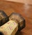 Paint Pair of Early 20th Century French Hand-Painted Composition Flower Vases For Sale - Image 7 of 8