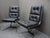 Space Age Flat Steel Lounge Chair, 1960s For Sale - Image 4 of 14
