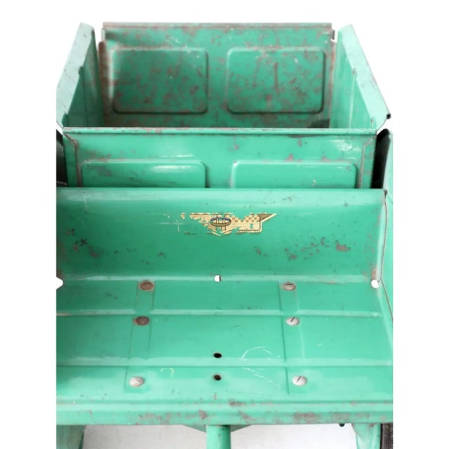 Vintage Murray Push Pedal Tractor With Cart For Sale - Image 13 of 13