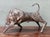 Vintage Metal Abstract Bull Sculpture For Sale - Image 14 of 16
