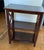 Traditional 1950s Dark Wood Rectangle End & Side Table, Walnut or Mahogany For Sale - Image 3 of 4