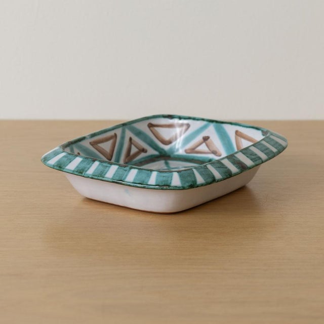 Ceramic 1950s French Ceramic Dish by Robert Picault, Vallauris For Sale - Image 7 of 13