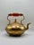 Gothic Antique JCB James Clews Brass Toddy Kettle With Amber Handle For Sale - Image 3 of 8