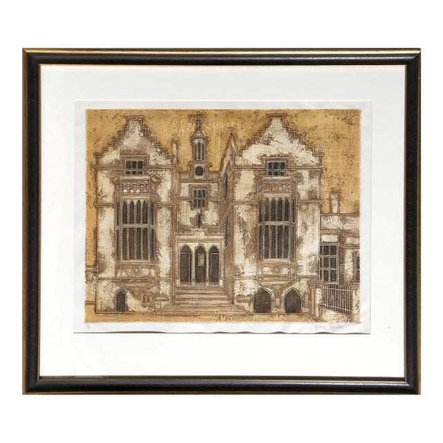 Harrow, Valerie Thornton Etching with Aquatint For Sale