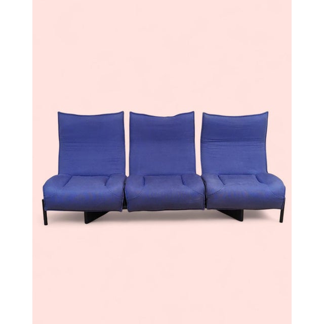 Veranda Modular 3-Seater Sofa attributed to Vico Magistretti for Cassina, 1980s, Set of 3 For Sale - Image 18 of 18