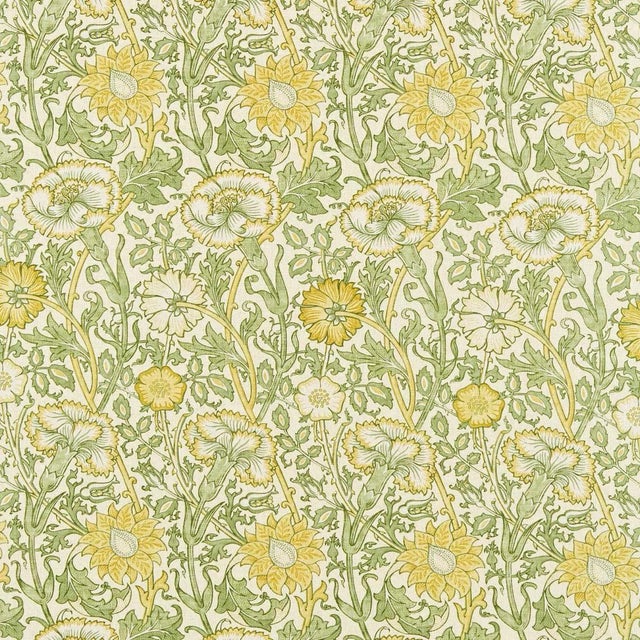 Curvaceous and entwined this floral trailing fabric was designed by William Morris in 1890 and originally a large-scale...