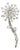 1960s Attributed to Oscar Heyman, Vintage Platinum and Diamond Flower Brooch For Sale