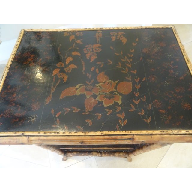 19th Century Victorian Bamboo Bookcase For Sale In Los Angeles - Image 6 of 9
