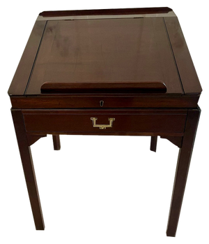 Antique George III Mahogany Writing Desk, 1800