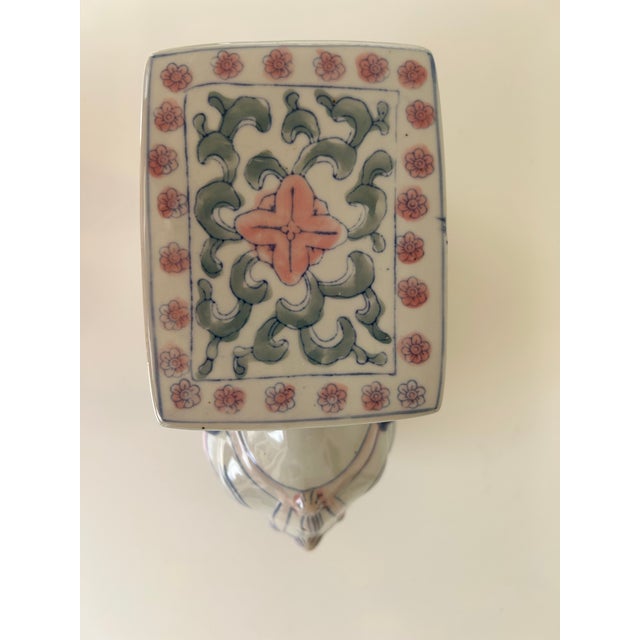 Vintage Mid Century Chinoserie Elephant Garden Plant Stand For Sale In Miami - Image 6 of 7