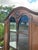 Antique French Provincial Walnut Display Cabinet With Carved Details For Sale - Image 4 of 6