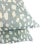 Jan Showers for Kravet Lynx Dot in Ciel Pillow Cover - Square Euro Sham - Light Blue With Cream Animal Spot Linen Print Cushion Case For Sale In Portland, OR - Image 6 of 6