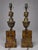 Bronze Pair of Continental Empire Revival Serpent and Lion-Mask Table Lamps, Circa 1920 For Sale - Image 8 of 10