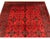 Ruby Red Fine Quality Hand Knotted Afghan Khal Mohammadi Wool Area Rug 7.6 X 5.11 Ft For Sale - Image 8 of 14