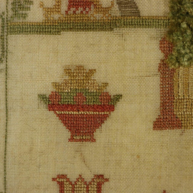 Antique Scottish Sampler, 1805, by Eliza McKune For Sale - Image 10 of 18