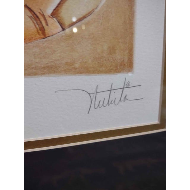 2000 - 2009 Alexandra Nechita Signed Lithograph a New Tomorrow Cubist Idem Paris Framed For Sale - Image 5 of 10