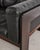 Wood Bastiano Two-Seater Sofa in Mahogany and Black Leather by Afra and Tobia Scarpa for Gavina, Italy, 1960s For Sale - Image 7 of 18