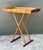 Mid-Century Modern Vintage Split Bamboo Tray Table For Sale - Image 3 of 12