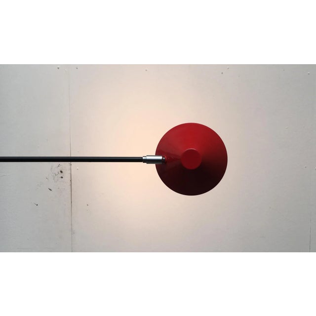 Vintage German Postmodern Floor Lamp from Honsel For Sale - Image 4 of 18