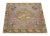 1950s Vintage Oushak Square Rug With Geometric Floral Medallion, From Rug & Kilim For Sale - Image 5 of 7