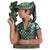 A beautiful and highly expressive ceramic sculpture by Danish artist Helge Christoffersen (1925-1965), created in the...