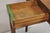 Antique Mahogany Demilune Flip Top Console Game Table With Hidden Drawer For Sale - Image 4 of 13