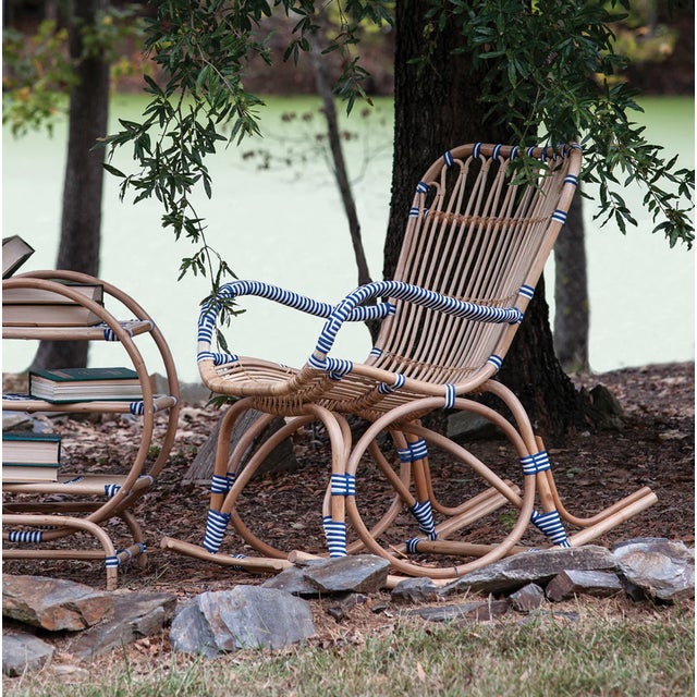 New special order item. Not vintage. Once you sit back, you will want to remain at ease in the Cannes Rocking Chair. Great...