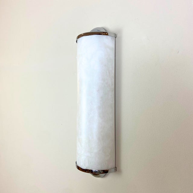Alabaster Wall Sconce from Eclipsi, Spain, 1990s For Sale - Image 10 of 13