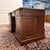 Brown English Classic Desk in Teak with Leather For Sale - Image 8 of 18