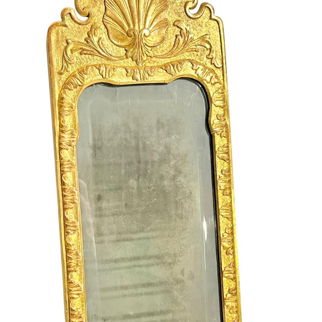 Wood Pair of Italian Rococo Style Giltwood Mirrored Candle Sconces For Sale - Image 7 of 18